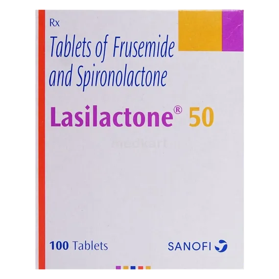 lasilactone 50mg tablet 10's